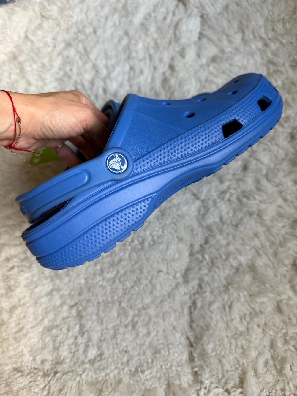 CROCS Adults' Classic Clog - Sea Blue M9 W11 - Picture 2 of 4